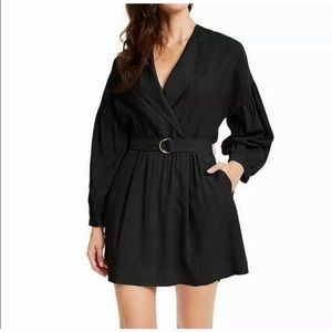 Leyden Trench Coat Style Dress
